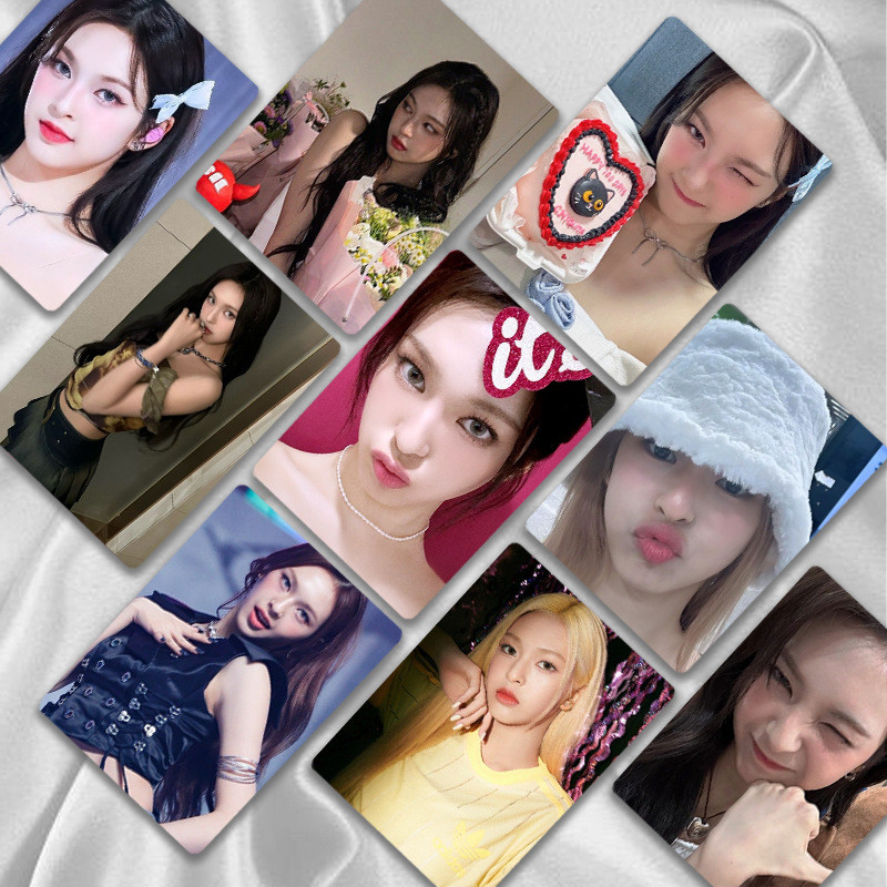 Linxx 50 Chiếc BABYMONSTER CHIQUITA Thẻ Laser Holographic Kpop Photocards Bưu Thiếp Series