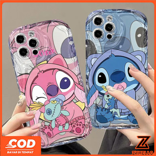 Ốp Lưng Cho OPPO Reno 15F Reno 14F Reno 14 PRO Reno 13 5G Reno 13 Pro Reno12 F Reno11 F Reno 11 Reno 10 Reno 8T Reno 8Z Reno 7Z Reno8 Reno7 Hoạt Hình Stitch Thiên Thần Chống Sốc TPU P