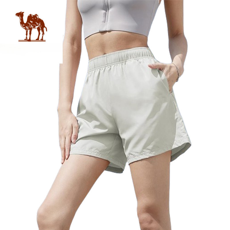 Ảnh Quần Short Thể Thao CAMEL CROWN Nữ Mỏng Thoáng Khí Quần Dệt Thoáng Mát Nhanh Khô Quần 1
