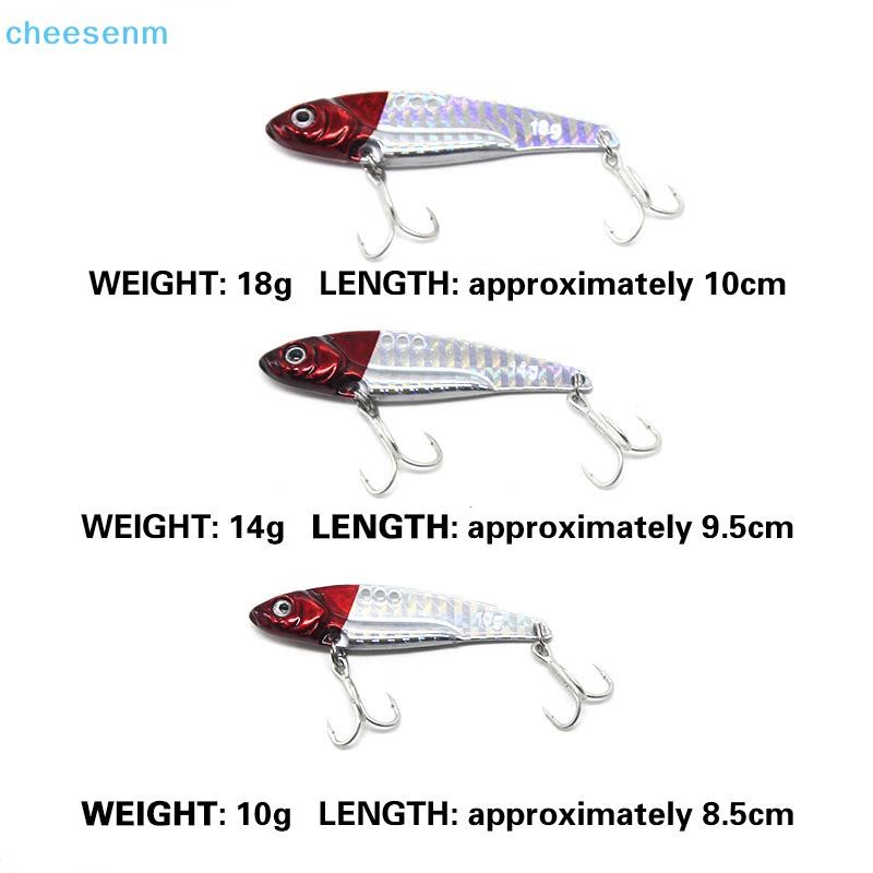 Cheenm Phụ Kiện Câu Cá Spinner Thìa Cá Hồi Pike Câu Cá Mồi Nhân Tạo Bass Giải Quyết Treble Móc VN