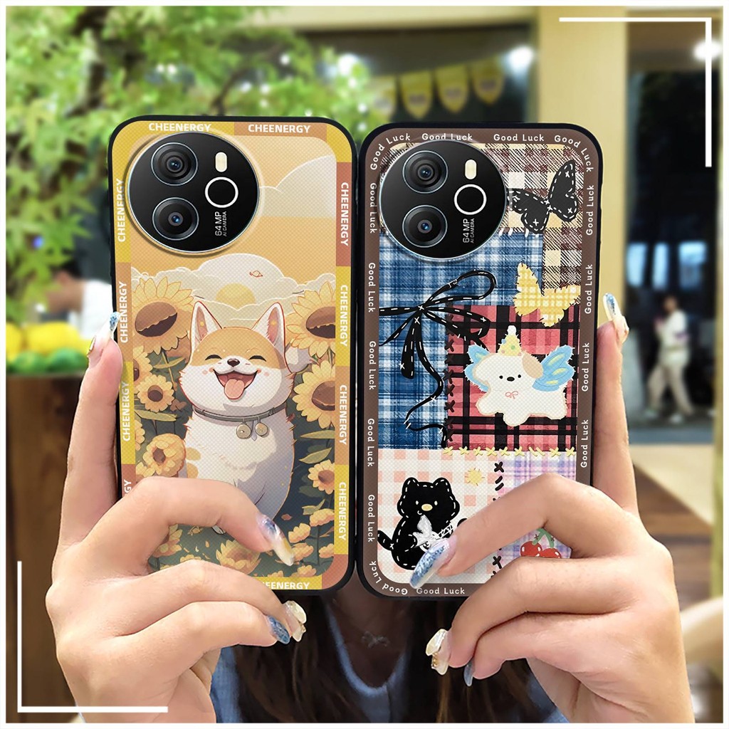 Ốp điện thoại di động chống va đập cho Blackview Shark8 / Scal Tiger12 Bảo vệ thiết kế thời trang Bảo vệ điện thoại Vỏ hoạt hình Túi điện thoại TPU Chống bụi Bền Ốp lưng dễ thương