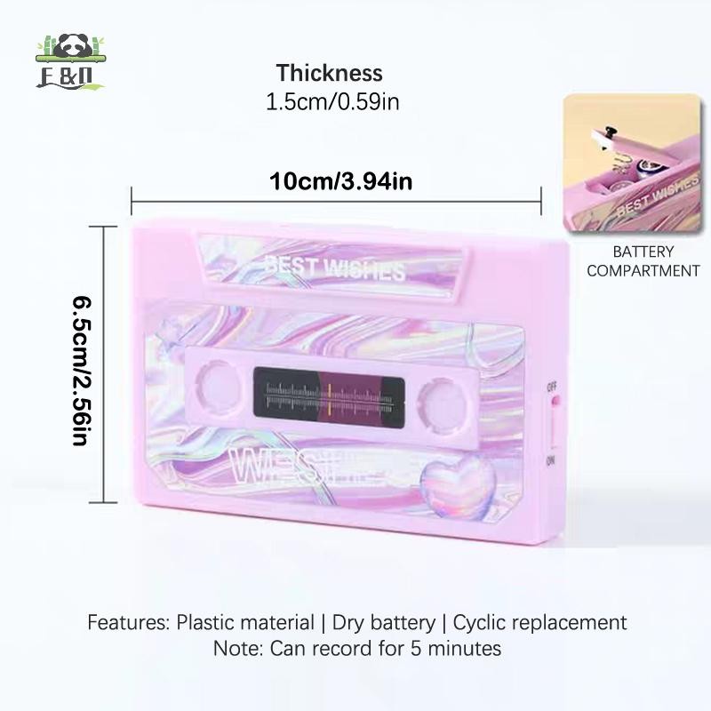 Thẻ Ghi Âm Greeg 300 Giây - DIY Thẻ Nhạc - Kỷ Niệm Ngày Valentine - Quà Tặng Sinh Nhật