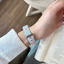 Dây Đeo Hoa Da Denim Dễ Thương Cho Xiaomi Smart Band 10 9 8 NFC Slim Woman Vòng Tay Dây Đeo Xiaomi Mi Band 9 10 Dây Đeo Thay Thế Phụ Kiện