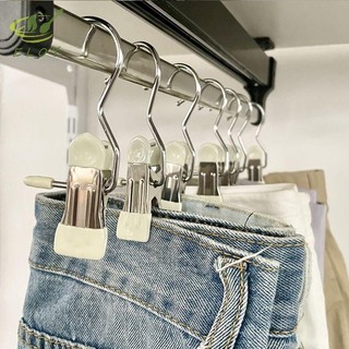 [ELOY] al Thép không gỉ Kim Loại Kẹp Quần Áo Quần Quần Quần Kẹp Tất Kẹp Mũ Kẹp Tấm Kẹp Quần Áo Chốt VN