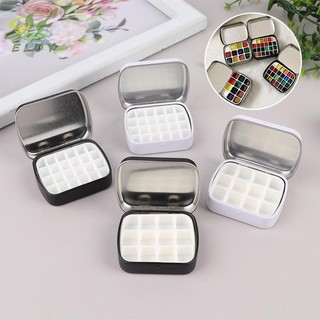 [MAO] Hộp thiếc màu nước rỗng di động 12 / 24 Lưới màu nước Bảng sơn du lịch Paing Khay sơn Đồ dùng nghệ thuật VN