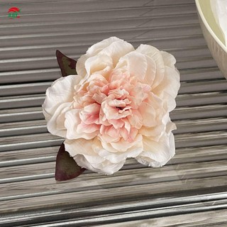 Handmade Retro Hoa Mẫu Đơn Bên Kẹp Tóc Tính Khí Ổn Định Kẹp Vải Hoa Mũ Đội Đầu Cho Dày Xoăn Tạo Kiểu Tóc Trang Trí