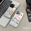 ibumpers Ốp Điện Thoại iPhone Cặp Đôi Du Lịch Dễ Thương Họa Tiết Mèo Cho IPhone 16 15 14 12 13 11 Pro Max IP 7 8 Plus X XS XR Ốp Lưng IMD Cứng Và Nhẵn