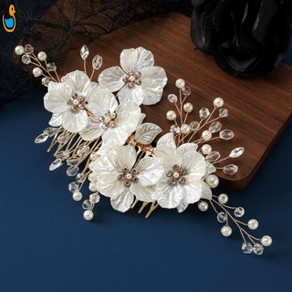 Lược Tóc Mặt Cưới Với Kim Cương Giả Sang Trọng Hoa Thanh Lịch Lược Tóc Cho Tiệc Sân Khấu Sinh Nhật