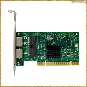 Card mạng PCI ST7250 Card mạng Gigabit cổng kép I82546 Chip Máy chủ để bàn Hỗ trợ Wake Up LAN
