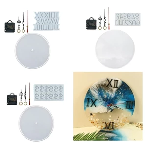 XGB DIY Đồng hồ Con lắc Khuôn silicon Khuôn nhựa linh hoạt để làm đồ trang sức