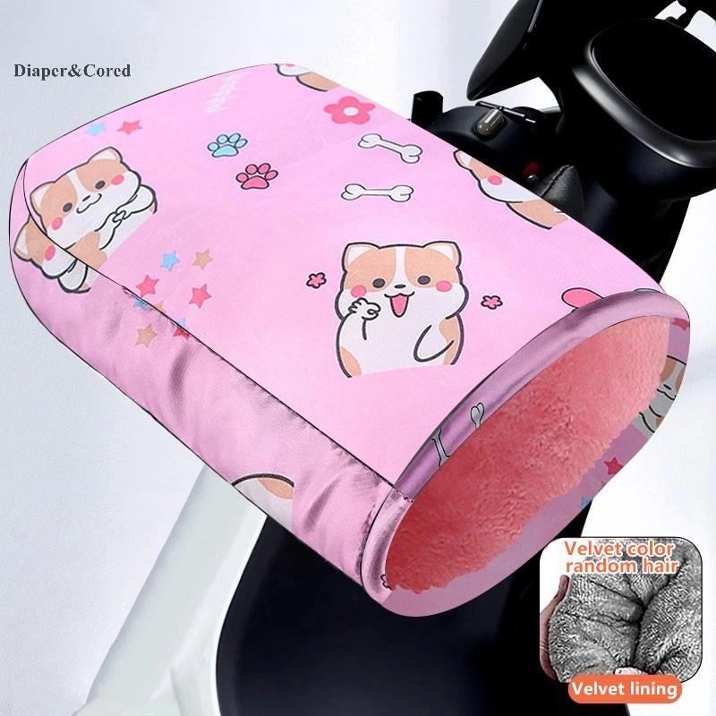 Găng Tay Lái Xe Máy, Xe Đạp Mùa Đông Chống Nước, Giữ Nhiệt, 1 Cặp CORED YTH