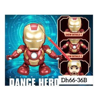 Đồ chơi lồng đèn robot Iron Man Nhảy Múa Người sắt - Đồ chơi cho bé- Qùa tặng cho bé yêu