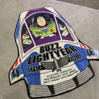 Buzz Lightyear Thảm Không Gian Giả Cashmere Hình Đặc Biệt Phòng Ngủ Đầu Giường Chăn Phòng Khách Trang Trí Nhà Sàn Thảm