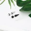DARON 2 Chiếc Bông Tai Nam, Bông Tai Zircon Pha Lê Phong Cách Hàn Quốc, Thời Trang Nữ Tai Trang Sức Dạo Phố Hip Hop Bông Tai Inox Nam
