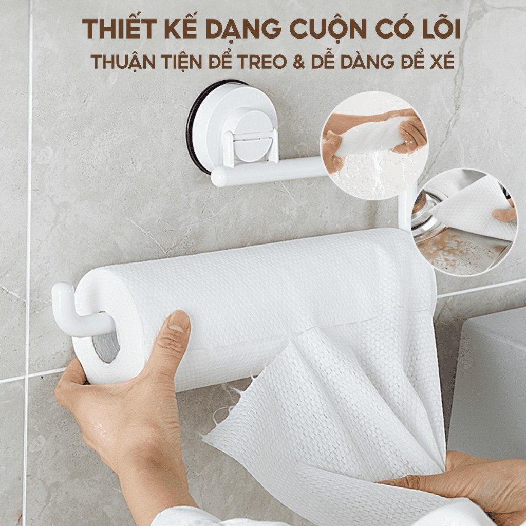 Khăn Lau Đa Năng Cuộn 100 tờ Top Gia Siêu Dai Có Thể Giặt Tái Sử Dụng - Chính Hãng TopGia