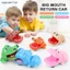 Tay Lớn Cá Sấu Miệng Kéo Lại Xe Hoạt Hình Hippo Puppy Kéo Lại Xe Báo Chí Răng Cắn Ngón Tay Tricky {vn}