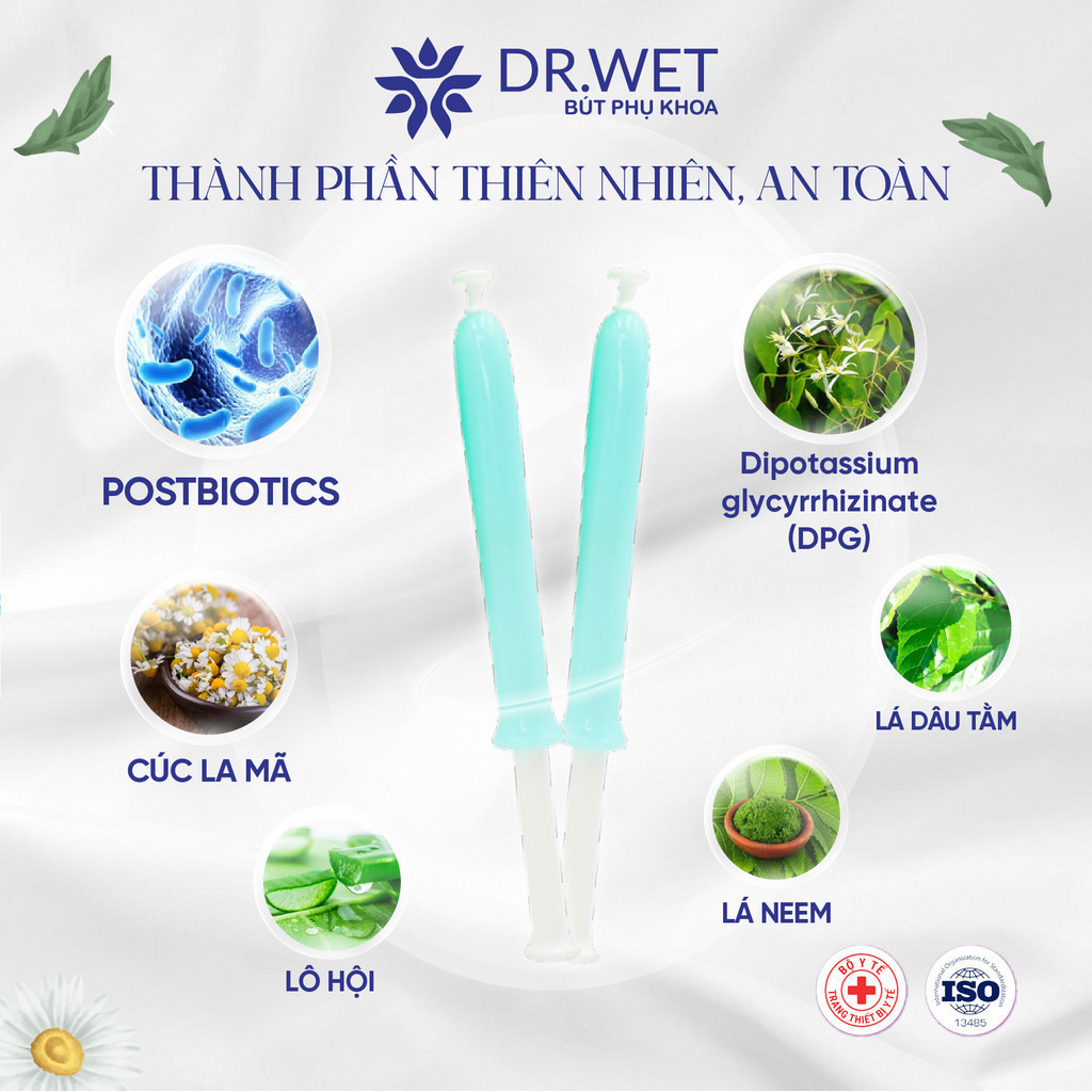 Mô tả Bút Inner Gel DR.WET Đũa Thần Giúp Cân Bằng Độ pH, Giảm Mùi Hôi, Dưỡng Ẩm Và Làm Hồng - 4