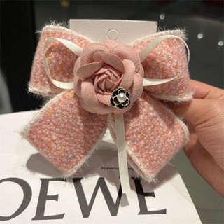 [37 Kiểu] Kẹp Tóc Cổ Điển Nơ Camellia Cưới Nữ Sinh Nhật Tiệc Giáng Sinh Phụ Kiện Tóc