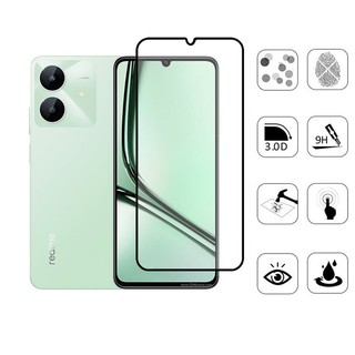2 Chiếc Kính Cường Lực Bảo Vệ Màn Hình Cho Realme Note 60x 60 50 4G 9D Kính Bảo Vệ