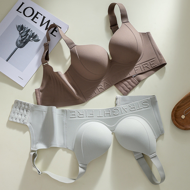 Quần lót nữ liền mạch Push-up có thể điều chỉnh Full Cup Áo ngực thoáng khí