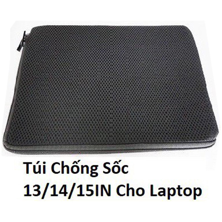 Túi để laptop tiện ích có lót nhung men M1-Chống sốc vải Lưới siêu thoáng 13.14.15inch [SĂN SALE LỚN]