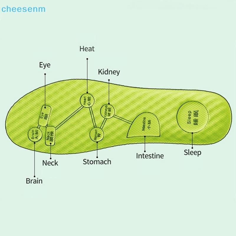 Cheenm Chân Bấm Huyệt Đế Nam Nữ Mềm Mại Thoáng Khí Đệm Thể Thao Chèn Hút Mồ Hôi Khử Mùi Đế Lót Giày VN