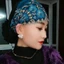 Mũ Bonnet EBINLANDS, Vỏ Thêu Hoa Khăn Trùm Đầu Tóc Trắng, Full Cover Co Giãn Thoáng Khí Mũ Trùm Đầu Mùa Hè