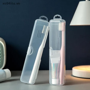 Xoitu Hộp đựng bàn chải đánh răng trong suốt Hộp đựng du lịch Hộp đựng bàn chải đánh răng di động Hộp đựng kem đánh răng bằng nhựa Hộp đựng đồ VN