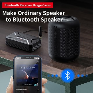 Tr22 Bluetooth Bộ Thu Phát Âm Thanh HD Độ Trễ Thấp Không Dây Bluetooth 5.0 Adapter 3.5 Mm AUX Jack RCA USB Cho TV PC Tai Nghe