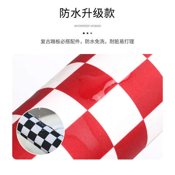 Thích hợp cho Victoria VESPA Young Animal NS125LA Fit Dải chống va chạm Checkerboard Crossbar Tay vịn Bảo vệ ngực