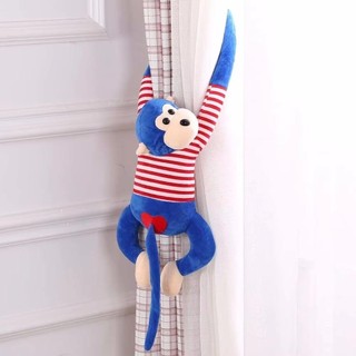 Đồ chơi nhồi bông RISEDOT, Búp bê động vật lông tơ trang trí nhà cửa khỉ, Đồ chơi nhồi bông mềm tay dài dễ thương cho trẻ em