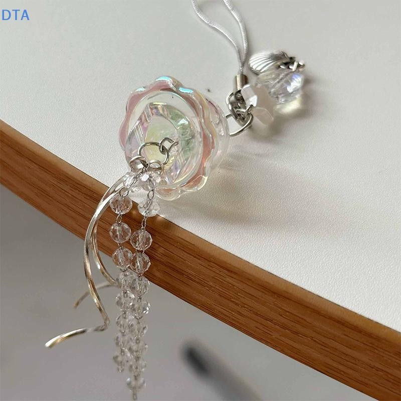 [Dta] Y2K Thạch Sứa Dây Điện Thoại Di Động Thẩm Mỹ sel Điện Thoại Charm Keycord Phong Cách Nữ Tính Móc Khóa Mặt Dây Chuyền PO