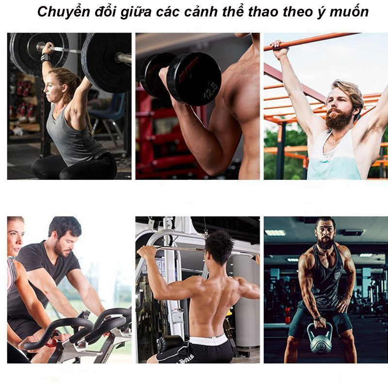 Găng Tay Tập Gym,Lifting Strap, Hỗ Trợ Các Bài Kéo, Deadlift, Lên Xà,Chất liệu da bò chuyên nghiệp