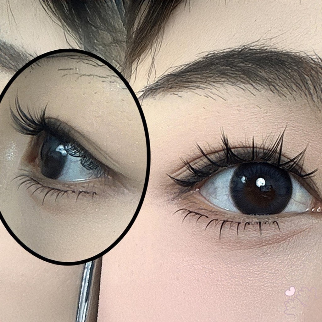 Lông mi phân đoạn dưới DIY Wispy dưới lông mi giả để trang điểm du lịch dự tiệc hàng ngày