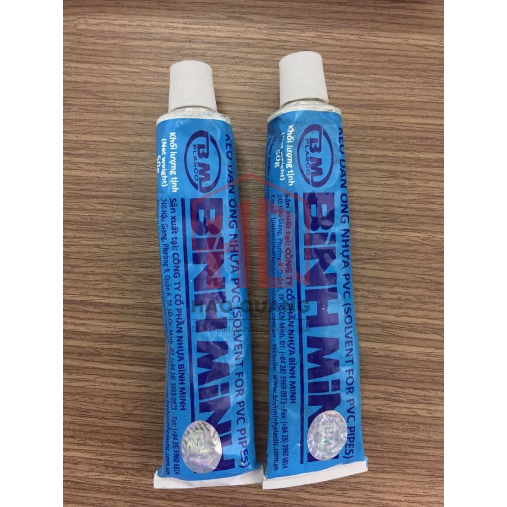 Keo Dán Ống Bình Minh 25g/50g – Chuyên Dụng Cho Ống Nhựa PVC