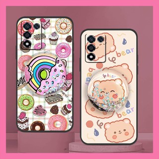 Ốp Điện Thoại Chống Thấm Nước Đơn Giản Cho OPPO K9S / Realme Q3S / Q3T / K10 Vitality Edition Chống Va Đập Bảo Vệ Ống Kính Điện Thoại Trôi Cát Ốp Lưng Chống Bụi Bảo Vệ Bền Mềm TPU