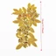 THEGIRL8B Hoa Thêu Miếng Dán, Tinh Tế Sequin Quần Áo Táo, Vải Miếng Dán Có Thể Tháo Rời Hoa Ba Chiều Quần Áo Thanh Lịch Miếng Dán May