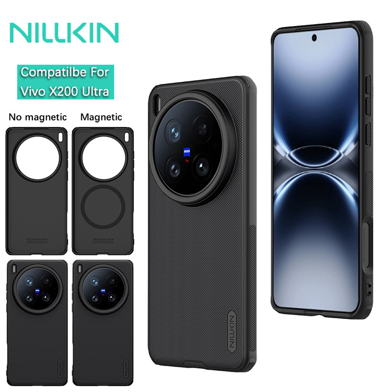 Nillkin Áp Dụng Cho Vivo X200 Ultra Frosted Shield Pro Từ Matte Bảo Vệ Mặt Sau Cứng Vỏ Điện Thoại Vỏ Bảo Vệ