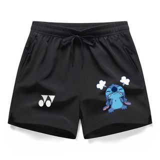 Quần short chạy cầu lông dành cho nam và nữ, chạy marathon điền kinh, quần short tập khô nhanh mùa hè có dây kéo