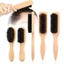 GAVESTO Boar Lông Bàn Chải Tóc, Chức Năng trêu chọc Bàn Chải Tóc Trơn Trơn Trơn, Flyaways Control Backcombing Design Wood Bun Smoothing Brush Grooming
