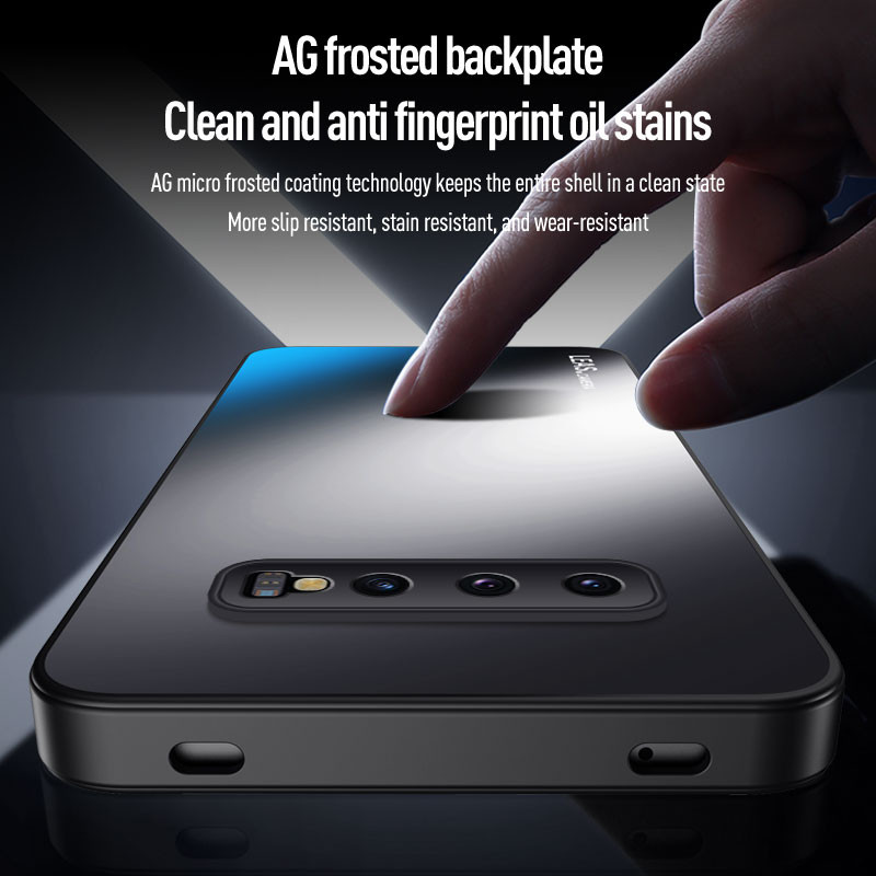 Dành cho Samsung Galaxy S10 / S10 Plus / S10 5G Vỏ giáp chống sốc Vỏ bảo vệ Camera cứng mờ