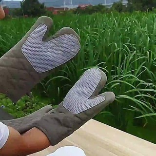 NETDWELL 1 Đôi Găng Tay Vi Sóng, Găng Tay Lò Nướng Chịu Nhiệt Độ Cao Chống bỏng, Găng Tay Cách Nhiệt Chống Trơn Trượt Silicon Bền Đẹp Dụng Cụ Nấu Ăn Nhà Bếp