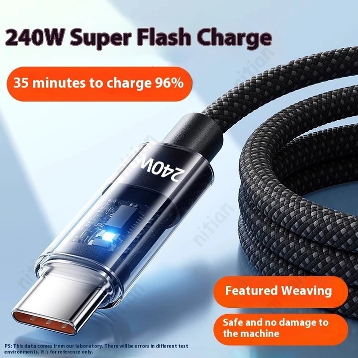 Charging Cable – 240W, USB-C – 2