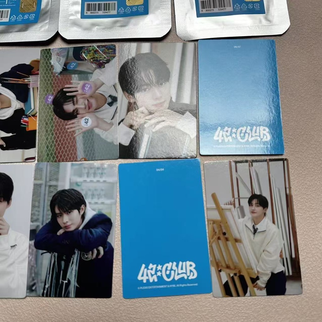 TWS 42: CLUB Photocard Thẻ giao dịch ngẫu nhiên