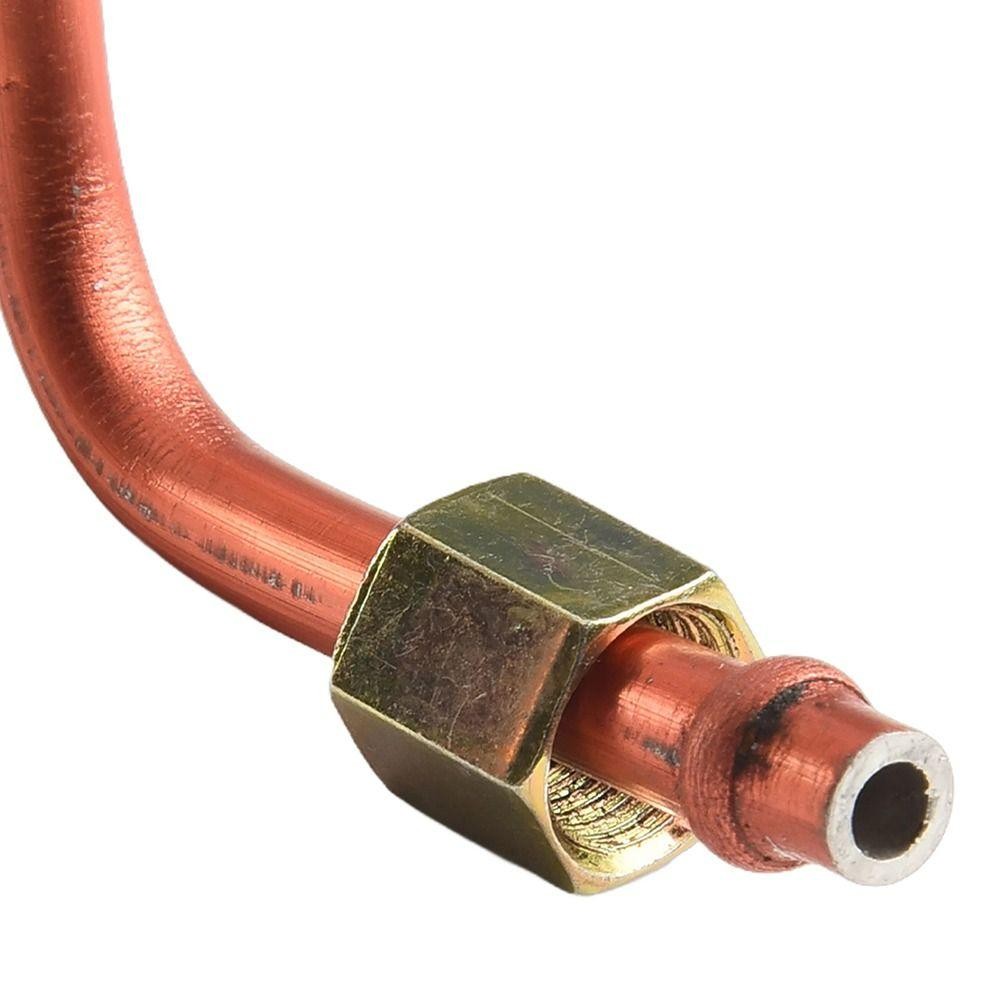 HWAIDY 1 Ống Van Giảm Áp, Ống Xả Máy Nén Khí Có Thể Uốn Cong 200 / 400 / 600 / 800mm, Ống Dẫn Khí Mạ Đồng Nhôm Công Cụ Điện Phần Cứng