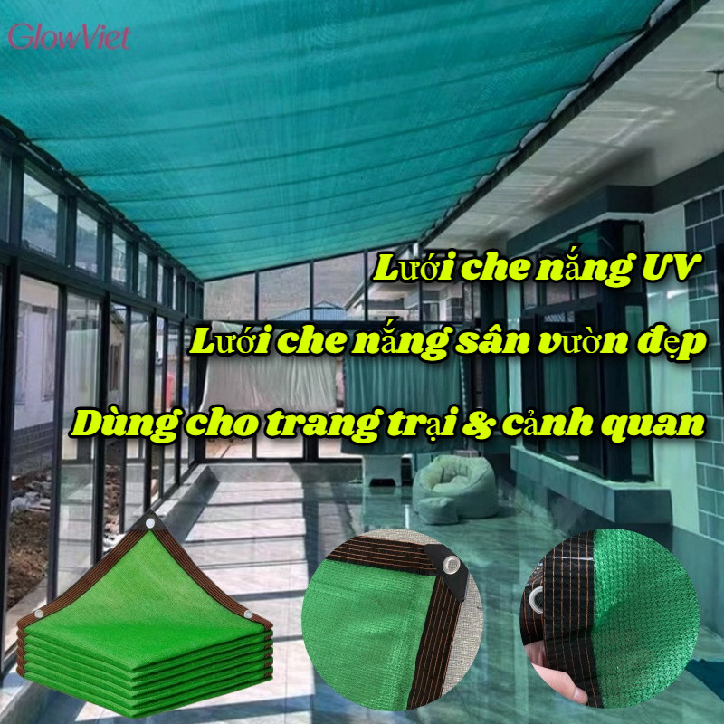 Lưới chống nắng,Phù Hợp Cho Vườn,Nhà Kính & Trang Trại,Lưới che nắng sân vườn đẹp,Chống Tia UV 90%