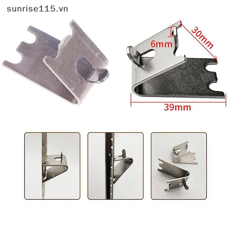 Srvn 1 Cái Kệ Tủ Đông Thương Mại Kẹp Tủ Lạnh Thép Không Gỉ 304 Kệ Hỗ Trợ Kẹp Kệ Phần Phụ Kiện Gia Đình.