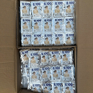 Sữa tắm trắng da E100 tinh chất sữa dê 10 dây (120 gói) - 4ml/gói - Date mới
