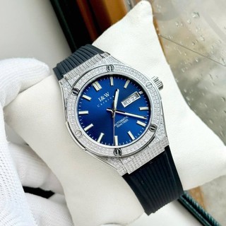 Đồng hồ nam chính hãng I&W Carnival IW55851 IW55851G 55851 55851G mặt full đá máy cơ Seiko