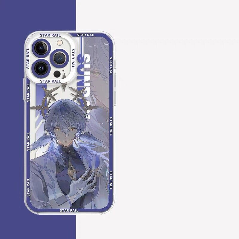 Ốp Lưng Cho OPPO A60 Reno 10 11 5G 10 11 Pro 11F 8 10 Pro Plus A38 A18 A79 A98 A78 Ốp Lưng Chủ Nhật Honkai Star Rail Clear Angel Eyes Thiết Kế Mới Mềm Chống Sốc